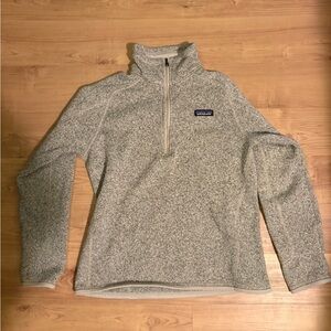 Patagonia Heather Gray Fleece Pullover